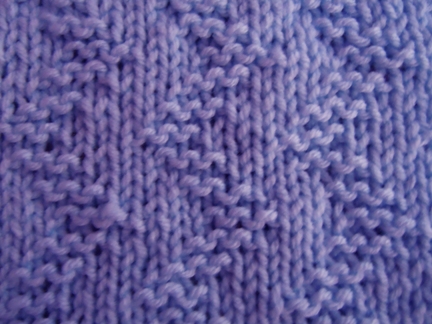 how to knit the zigzag stitch